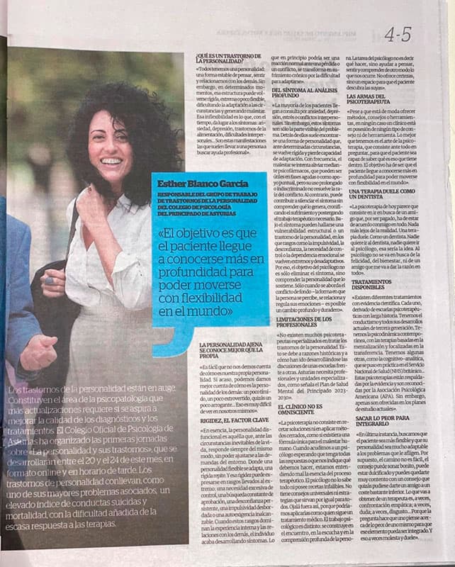 Las I Jornadas Asturianas analizan cómo la rigidez afecta a los trastornos de la personalidad y por qué un enfoque flexible mejora el tratamiento.