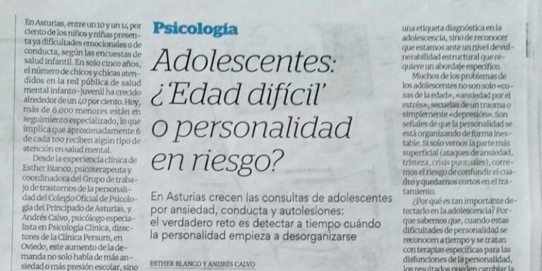 Adolescencia e identidad: cuándo preocuparse por la personalidad